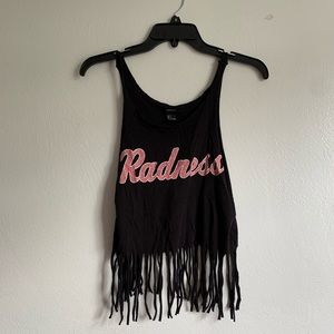 Forever 21 black radness top